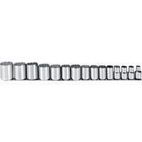 Jeu de douilles, 15 Mcx, Prise de 1/2" We Share Industrial Supply