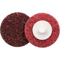 Disque de conditionnement de surface &agrave; remplacement rapide Standard Abrasives, 2" dia., Grain Moyen, Oxyde d'aluminium We Share Industrial Supply