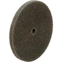 Standard Abrasives Unitized Wheel, 3" x 1/4", 1/4" Arbor, Fine Grit, Aluminum Oxide We Share Industrial Supply