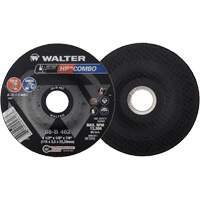 HP Combo Depressed Center Combination Wheel, 4-1/2" x 1/8", 7/8" Arbor, Type 27 We Share Industrial Supply