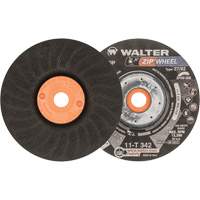 Meules &agrave; tronçonner renforc&eacute;es Zipcut vissables pour scies circulaires, 4-1/2" x 7/8", Arbre de 5/8"-11, Type 27, Oxyde d'aluminium, 13 300 Tr/min We Share Industrial Supply
