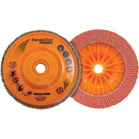Enduro-Flex Turbo Flap Disc, 4-1/2" x 5/8"-11, Type 27S, 36/60 Grit, Ceramic We Share Industrial Supply