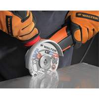 Meule &agrave; tronçonner Zip One, 5" x 1/32", Arbre de 7/8", Type 1, Alumine de zirconium, 12 200 Tr/min We Share Industrial Supply