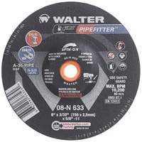 PIPEFITTER Grinding Wheel, 6" x 3/32", Aluminum Oxide, Type 27 We Share Industrial Supply