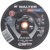 Meule PIPEFITTER, 6" x 5/32", Oxyde d'aluminium, Type 27 We Share Industrial Supply