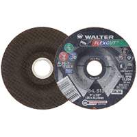 Meule FLEXCUT, 5", 36 Grain, Oxyde d'aluminium, 7/8", 12 200 Tr/min, Type 29 We Share Industrial Supply