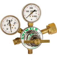 Medium-Duty Single Stage Regulator, Oxygen, CGA540 Inlet We Share Industrial Supply