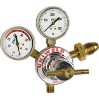 Medium-Duty Single Stage Regulator, Acetylene, CGA510 Inlet We Share Industrial Supply