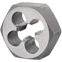 Hexagon Rethreading Bolt Die, 1.3" Dia., M16x2 Thread, High Speed Steel We Share Industrial Supply