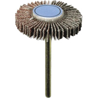 M&egrave;che de ponçage &agrave; roue &agrave; lamelles 3/16" - grain 120 We Share Industrial Supply
