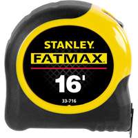 Ruban &agrave; mesurer FatMax, 1-1/4" x 16', Marques de goujon  We Share Industrial Supply