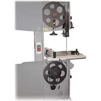 Scie &agrave; ruban de 21" pour bois avec guide &agrave; d&eacute;doublement, Vertical, 220 V We Share Industrial Supply