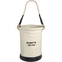 Heavy-Duty Buckets, 11" L x 11" W x 16" H, Canvas, Beige We Share Industrial Supply