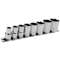 Jeu de douilles SAE, 8 Mcx, Prise de 3/8" We Share Industrial Supply