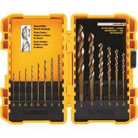 Pilot Point&reg; Drill Bit Set, 14 Pieces, High Speed Steel We Share Industrial Supply