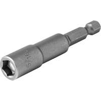 Nut Driver, 5/16" Tip, 1/4" Drive, 2-9/16" L, Magnetic We Share Industrial Supply