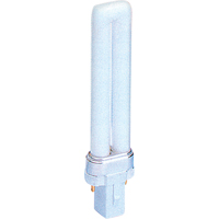 Tubes fluorescents compacts - Universel, S (T4), 13 W, 2700 K, Base GX23, 10 000 h We Share Industrial Supply