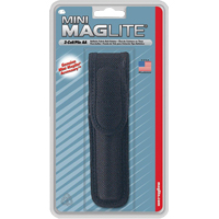 &eacute;tui de ceinture en nylon pour lampe de poche &agrave; 2 piles AA, Porte-lampe de poche, Nylon, 1 Poches We Share Industrial Supply