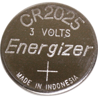 Piles au lithium CR2025, 3 V We Share Industrial Supply
