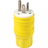 Pris &agrave; lames droites &eacute;tanche Wetguard, Plastique, 20 A, 250 V We Share Industrial Supply