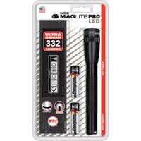 Lampes de poche Mini Pro, DEL, 332 lumens, Piles AA We Share Industrial Supply