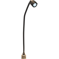 Lampe &agrave; col-de-cygne &agrave; flux &eacute;lev&eacute; de la s&eacute;rie LS, 5 W, DEL, Col 20", Noir We Share Industrial Supply