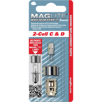 Ampoule de rechange pour lampe de poche &agrave; 2 piles C & D We Share Industrial Supply