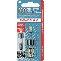 Ampoule de rechange pour lampe de poche &agrave; 3 piles C & D We Share Industrial Supply