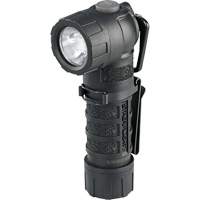 Lampe de poche &agrave; angle droit PolyTac 90 X, DEL, Piles CR123A, Polym&egrave;re We Share Industrial Supply
