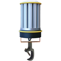 Lamp couverture large Beacon 360 avec support &agrave; pince, DEL, 120 W, 13 000 lumens, Boîtier en Aluminium We Share Industrial Supply