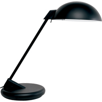 Desk Lamp, 100 W, Incandescent, Black We Share Industrial Supply