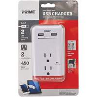 Chargeur USB Prime avec protection contre la surtension We Share Industrial Supply