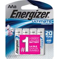 Batteries au lithium Ultimate, AA, 1,5 V We Share Industrial Supply