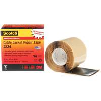 Ruban de r&eacute;paration de gaines pour c&acirc;bles Scotch, 51 mm (2") x 1,8 m (6'), Noir, 60 mils We Share Industrial Supply