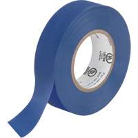 Ruban isolant, 19 mm (3/4") x 18 m (60'), Bleu, 7 mils We Share Industrial Supply
