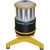 Lampe de travail portative Beacon360 GO avec support au sol, DEL, 45 W, 6000 lumens, Boîtier en Aluminium We Share Industrial Supply