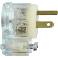 Prise de rallonge &agrave; angle de qualit&eacute; hospitali&egrave;re, Nylon, 15 A, 125 V We Share Industrial Supply