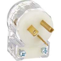 Prise de rallonge &agrave; angle de qualit&eacute; hospitali&egrave;re, Nylon, 20 A, 250 V We Share Industrial Supply