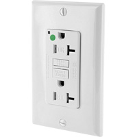 SmartlockPro&reg; Extra Heavy-Duty Self-Test GFCI Receptacle We Share Industrial Supply