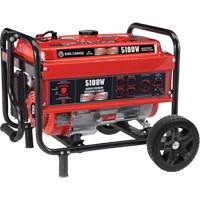 Generator with Wheel Kit, 5100 W Surge, 4000 W Rated, 120 V/240 V, 15 L Tank We Share Industrial Supply