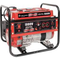 Gasoline Generator, 1800 W Surge, 1400 W Rated, 120 V, 7 L Tank We Share Industrial Supply