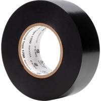 Ruban isolant en vinyle 1700 Temflex, 25,4 mm (1") x 20,1 m (66'), Noir, 7 mils We Share Industrial Supply
