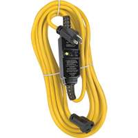 Self-Test Automatic Reset GFCI Cord Set, 120 V, 15 A, 25' Cord We Share Industrial Supply