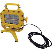 Diffuseur anti-d&eacute;flagration avec support, DEL, 40 W, 5600 lumens, Boîtier en Aluminium We Share Industrial Supply