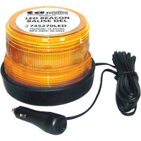 Lampe d'avertissement Junior &agrave; profil bas, Stroboscope, Ambr&eacute;e We Share Industrial Supply
