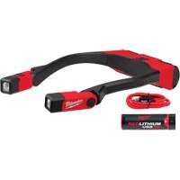 Lampe de travail USB Redlithium 400L, Lampe tour de cou, Rechargeable, 400 lumens We Share Industrial Supply