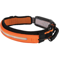 Lampe frontale &agrave; faisceau large avec bandeau, DEL, 575 lumens, 4 hres de fonctionnement, piles Rechargeable We Share Industrial Supply