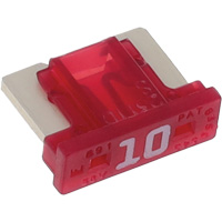 Fusible &agrave; lames pour automobiles LP de la s&eacute;rie MINI, Cartouche, 10 A, 58 V We Share Industrial Supply
