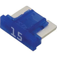Fusible &agrave; lames pour automobiles LP de la s&eacute;rie MINI, Cartouche, 15 A, 58 V We Share Industrial Supply