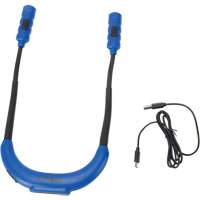 Lampe de travail, Lampe tour de cou, Rechargeable, 300 lumens We Share Industrial Supply